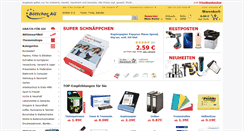 Desktop Screenshot of bueromarkt-ag.de