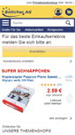 Mobile Screenshot of bueromarkt-ag.de